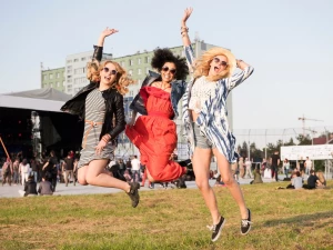 Multi-stage music festival on Randall's Island in New York City