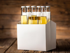 Beer bottle six pack